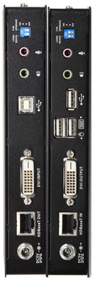 Aten USB DVI HDBaseT 2.0 KVM Extender (1920 x 1200@100 m)  