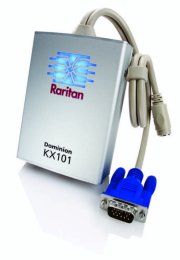 Raritan Dominion KX101 - 1 Remote User, 1-Port KVM-over-IP