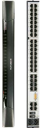 1-Local/2-Remote Access 40-Port Cat 5 KVM over IP Switch with Virtual Media (1600 x 1200) 