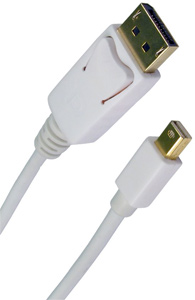 Mini DisplayPort Male to DisplayPort Male 2 metre