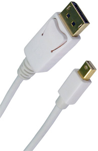 Mini DisplayPort Male to DisplayPort Male 1 metre