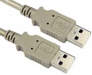 2m USB Type A Plug to Type A Plug