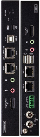 ATEN single port 4K DP KVM via IP