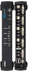 Aten 4 Port USB 2.0 DVI KVMP Switch