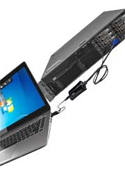 Aten Laptop USB KVM Console Crash Cart Adapter IT Kit