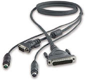 PS2 to Belkin Matrix II (D25) KVM Cable - 7.5 metre