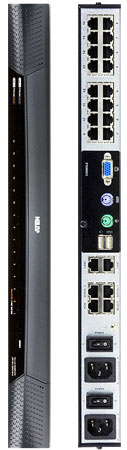 Aten 16 Port KVM over IP Switch 1 local / 1 remote user access with Virual Media