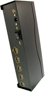 Economy 4 Port HDMI Splitter 3D ready