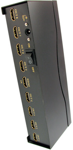 Economy 8 Port HDMI Splitter 3D ready