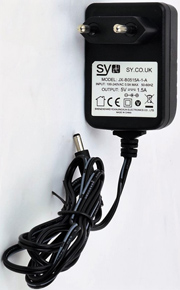 SY Electronics 5V 1A EU PSU - 1.3mm DC Jack