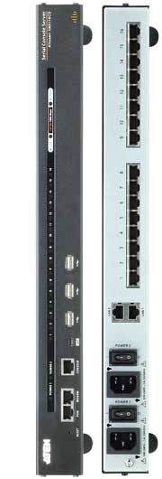 Aten 16 Port Serial Console Server with Dual Power/LAN