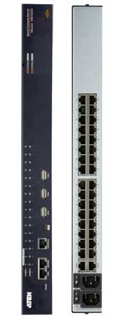 Aten 32-Port Serial Console Server with Dual Power/LAN