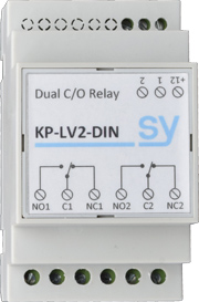 SY Electronics Dual Low Voltage Relay DIN