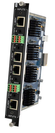 SY Electronics 4-way UHD HDBT + Audio Input Card