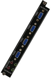 SY Electronics 4 Port VGA/Analouge and Audio Output Card