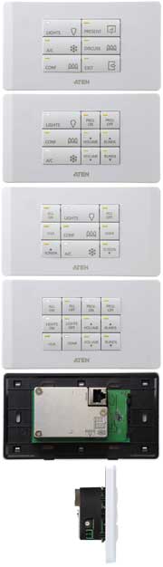 ATEN Control System 12 Button Keypad (EU 2 Gang)