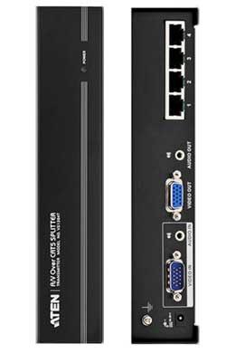 Aten 4 Port A/V Over Cat 5 Splitter