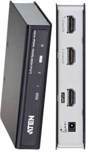 ATEN  2 Port HDMI Splitter / Booster