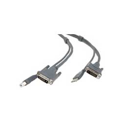 1.8m Combined Dual Link DVI-D and USB (USB type A to B) Cable