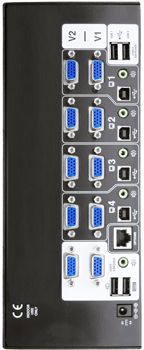 AdderView PRO DUAL head VGA 4 Port KVMA Switch 