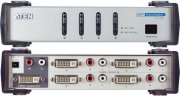 Aten 4 port DVI and Audio Switch
