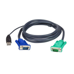 2L-5205U - ATEN 5m. USB KVM Cable with 3 in 1 SPHD