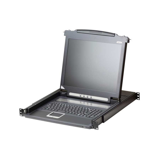 CL1000M 17" Single Rail LCD Console (PS/2-USB, VGA)