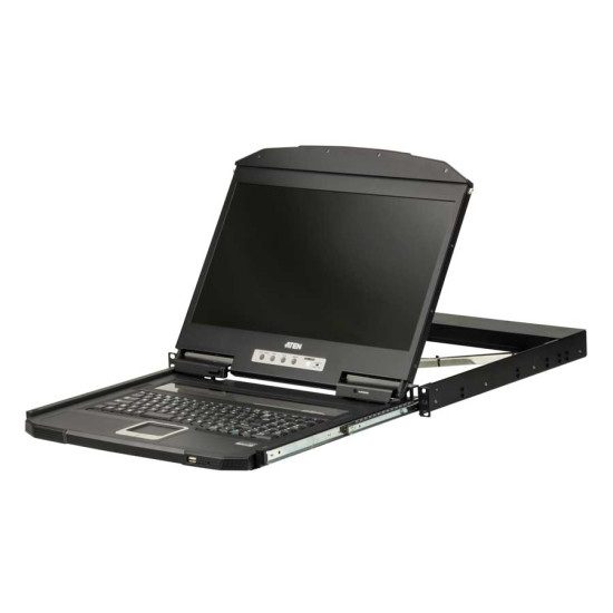 CL3100NX 18.5" Ultra Short Depth Single Rail WideScreen LCD Console (USB,VGA)