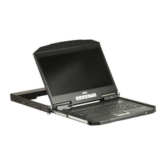 CL5716M 16-Port PS/2-USB VGA Single Rail 17" LCD KVM Switch