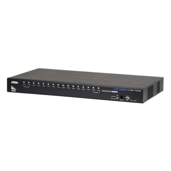 CS17916  - 16 Port USB HDMI/Audio KVM Switch 