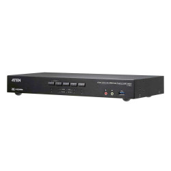 CS1844  - 4 Port USB 3.0 4K HDMI Dual Display KVMP™ Switch 