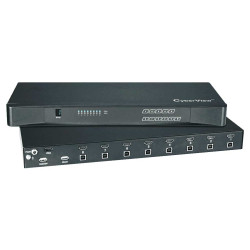 CV-801K  - 8 Port HDMI KVM Switch supports DP & HDMI video input