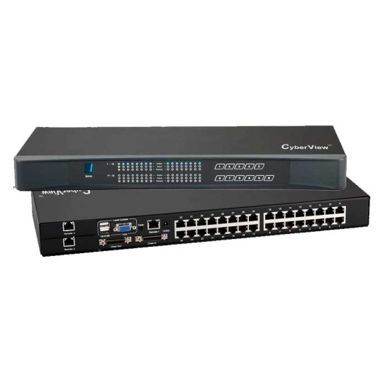 MU-3204  -32 Port Matrix Cat6 KVM Switch 1 Local + 3 Extended Remote Users