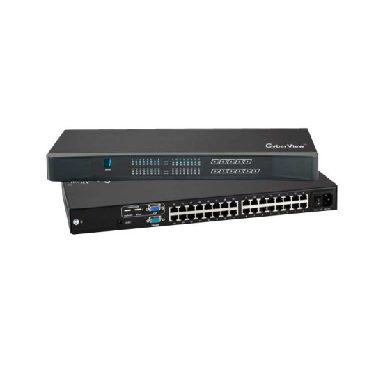 U-3202 - 32 Port Combo Cat6 KVM Switch with 1 Local & 1 Extended Remote Users
