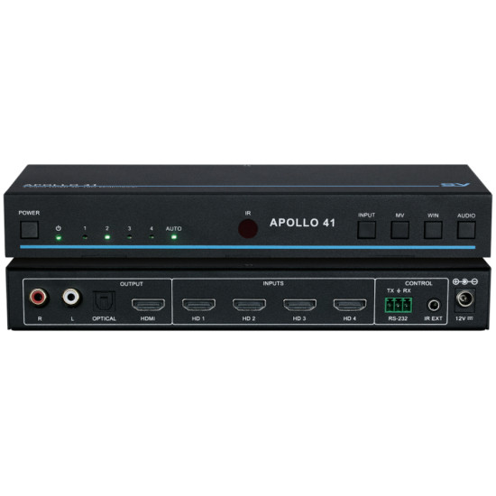 SY-APOLLO-41  - 4x1 HDMI 4K 18G Seamless Switching Multi-Viewer