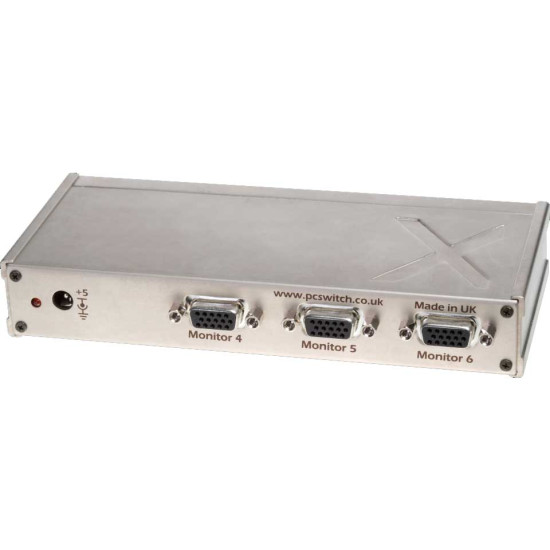 CX-0S-VGAL-6   - VGA 6-Way Lite Splitter (70M)