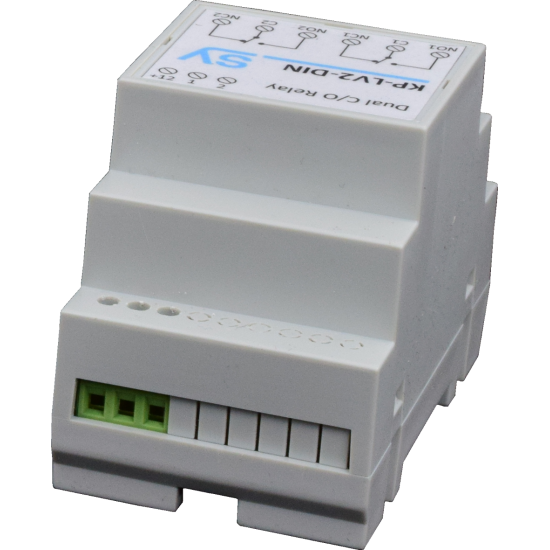 SY Electronics SY-KP-LV2-DIN Dual Low Voltage Change Over Relay