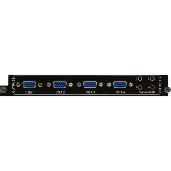 SY Electronics SY-MC4VGA-O 4 Port VGA/Analogue and Audio Output Card