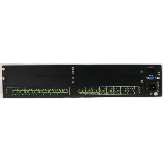 SY Electronics SY-MMU-88A 4K UHD 8 x 8 Modular Multi-Format Matrix Front Panel Control IR RS232 & Independent 8x8 Stereo Audio