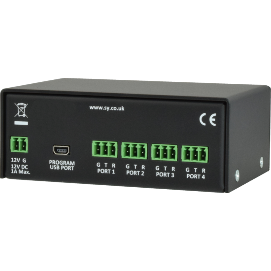 SY Electronics SY-RSM4 Serial Matrix with 4 Bi-directional RS232 Ports