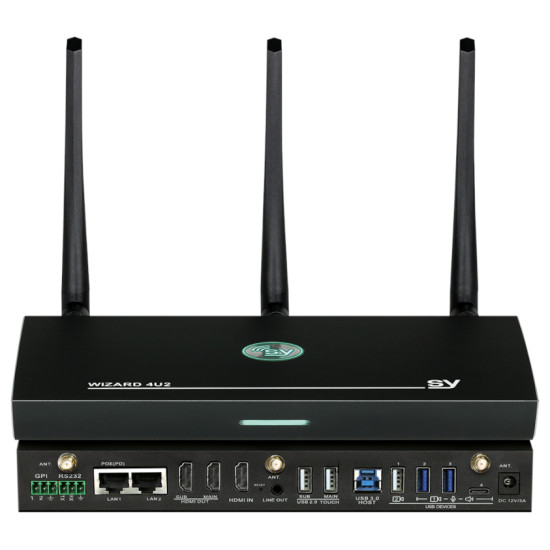 SY-WIZARD-4U2  - 4K Wireless BYOD Presentation/Collaboration Matrix