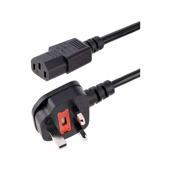 2 Metre Mains Power Cable IEC (IS-14N) to 5A UK Plug
