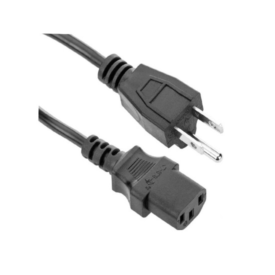 2 Metre Mains Power Cable IEC (IS-14N) to North American Plug (SP-3058)