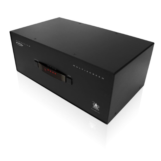 AV4PRO-DVI-DUAL - 4 Port DVI Dual Head KVM Switch with USB True Emulation Technology