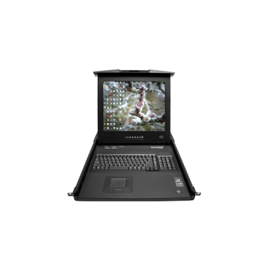 ADDERView RDX 1000IP RD1916IP Console Drawer Rack with Single IP 19" Screen and integrated 16 Port KVM Switch