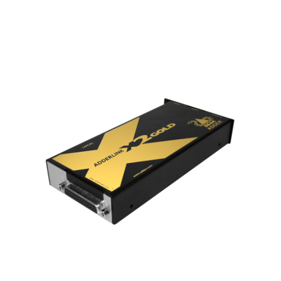 ADDERLink X2-GOLD/P PS2 KVMA & RS232 CATx Extender Local Control 300Mtr Inc Skew Correction 300MHz Pair